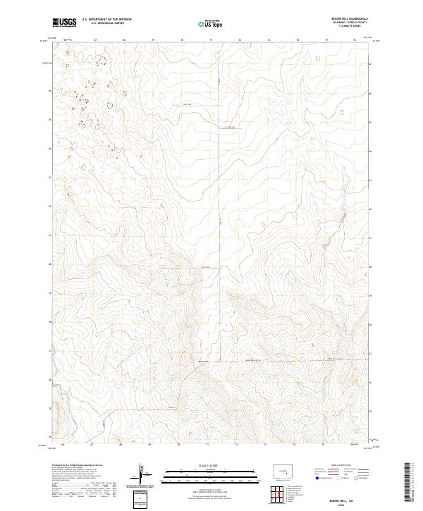USGS Topographic Map – Boone Hill