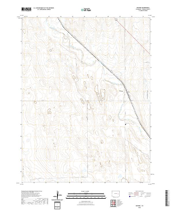 USGS Topographic Map – Boyero