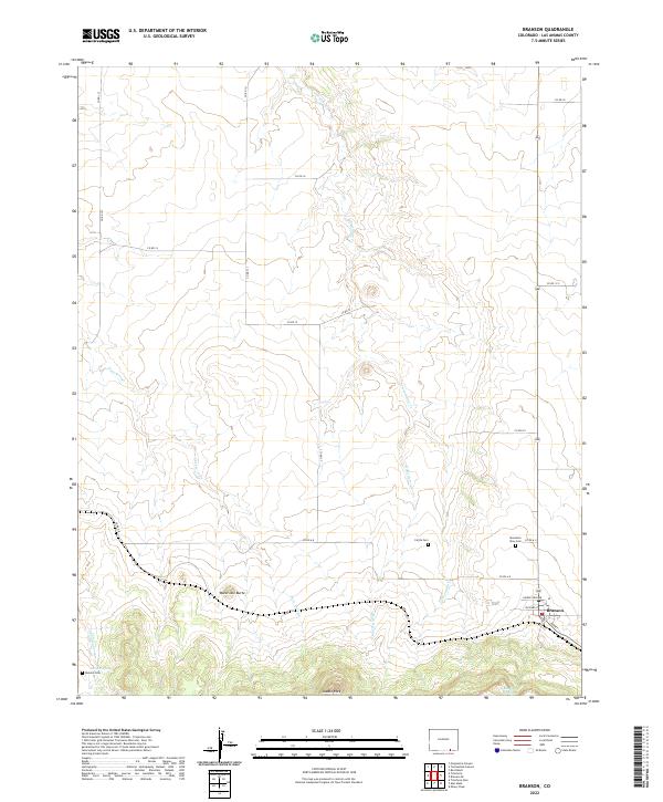 USGS Topographic Map – Branson