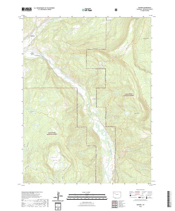 USGS Topographic Map – Buford