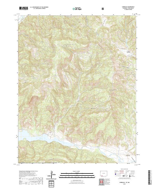 USGS Topographic Map – Carracas