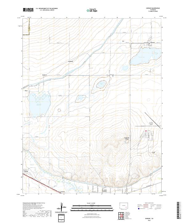 USGS Topographic Map – Cheraw