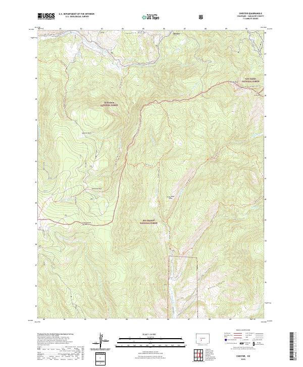 USGS Topographic Map – Chester