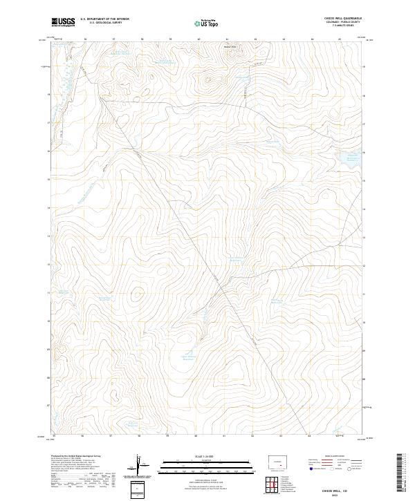 USGS Topographic Map – Chicos Well