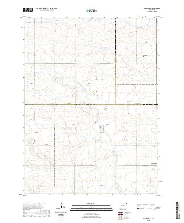 USGS Topographic Map – Clarkville
