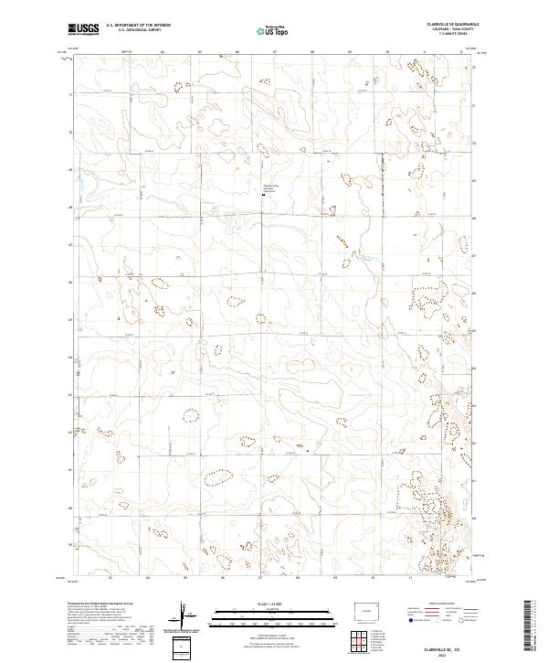 USGS Topographic Map – Clarkville SE