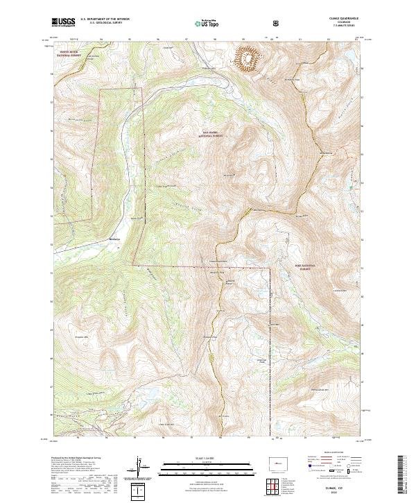 USGS Topographic Map – Climax