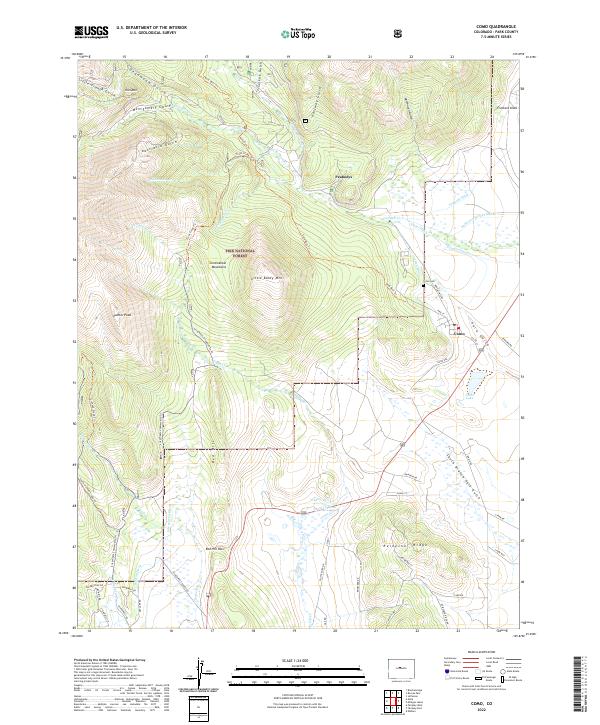 USGS Topographic Map – Como