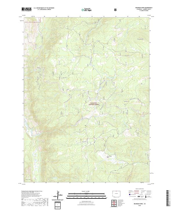 USGS Topographic Map – Deadman Park