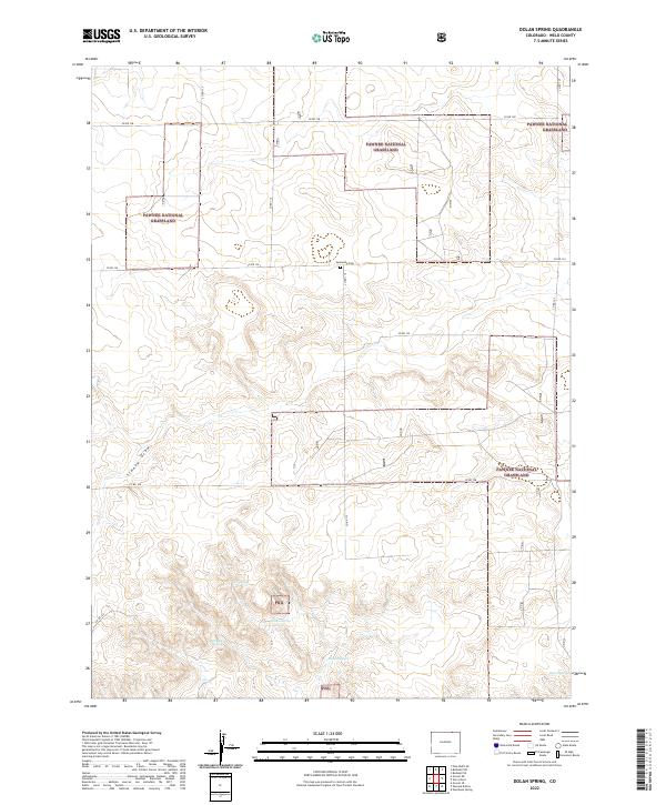 USGS Topographic Map – Dolan Spring