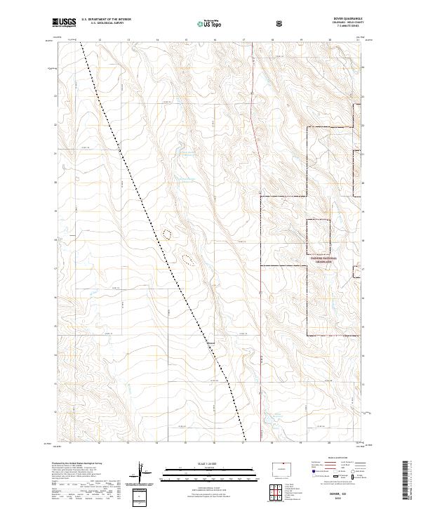 USGS Topographic Map – Dover