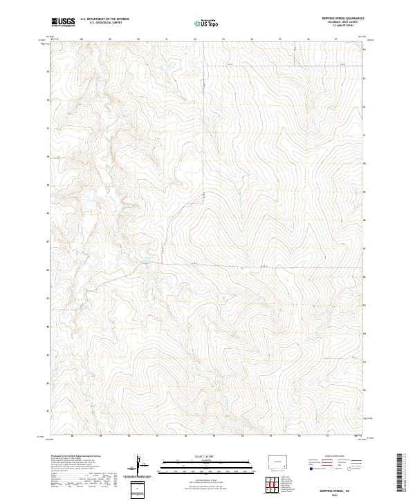 USGS Topographic Map – Dripping Spring