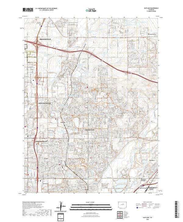 USGS Topographic Map – Eastlake
