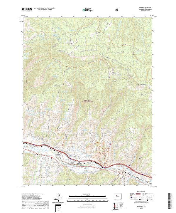 USGS Topographic Map – Edwards