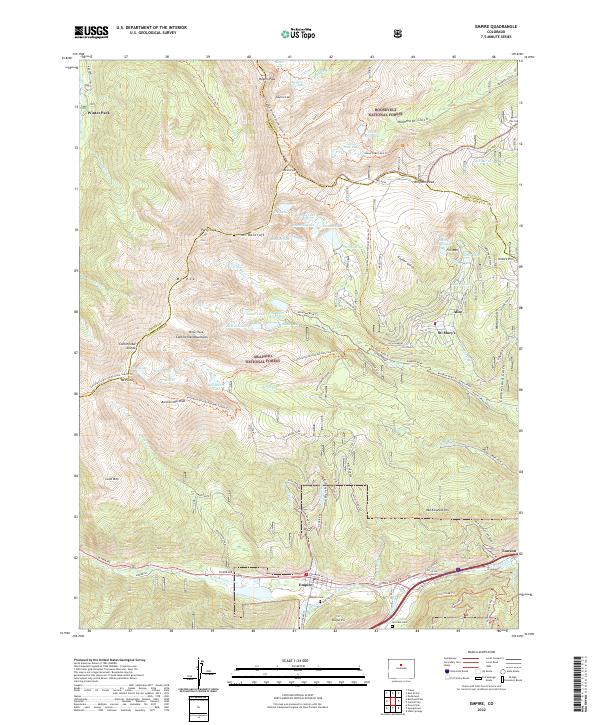 USGS Topographic Map – Empire