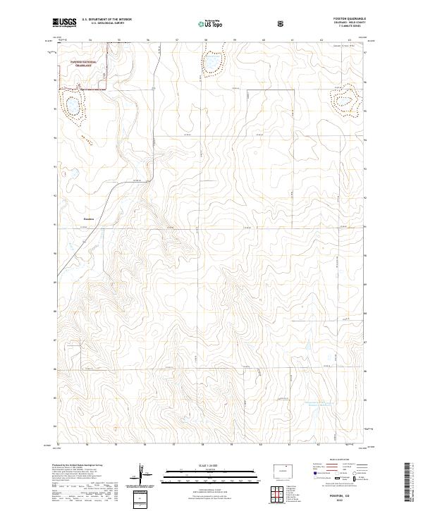 USGS Topographic Map – Fosston