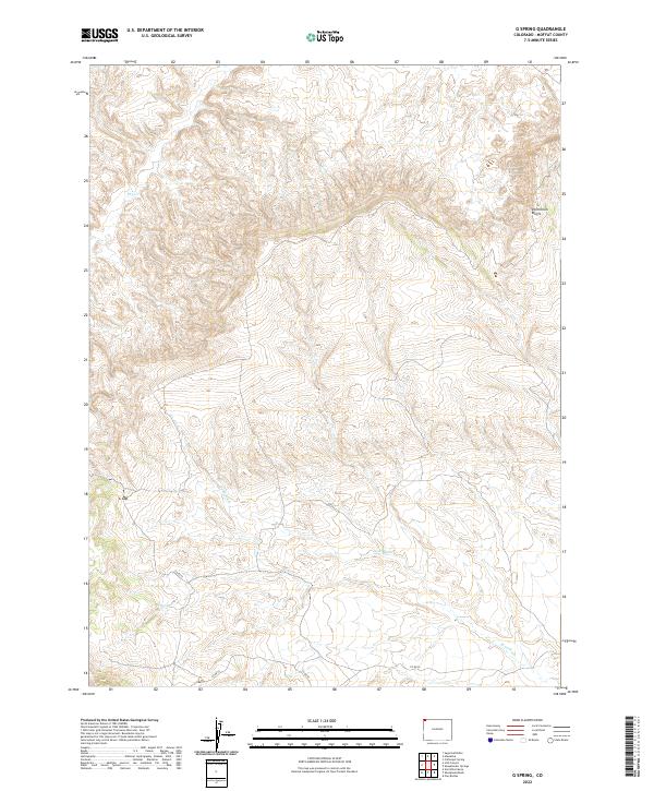 USGS Topographic Map – G Spring