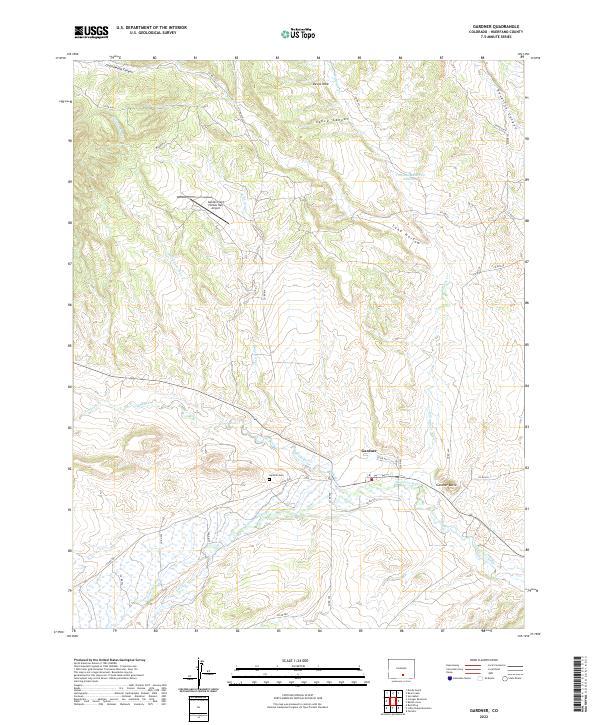 USGS Topographic Map – Gardner
