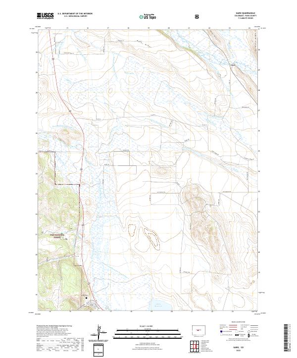 USGS Topographic Map – Garo