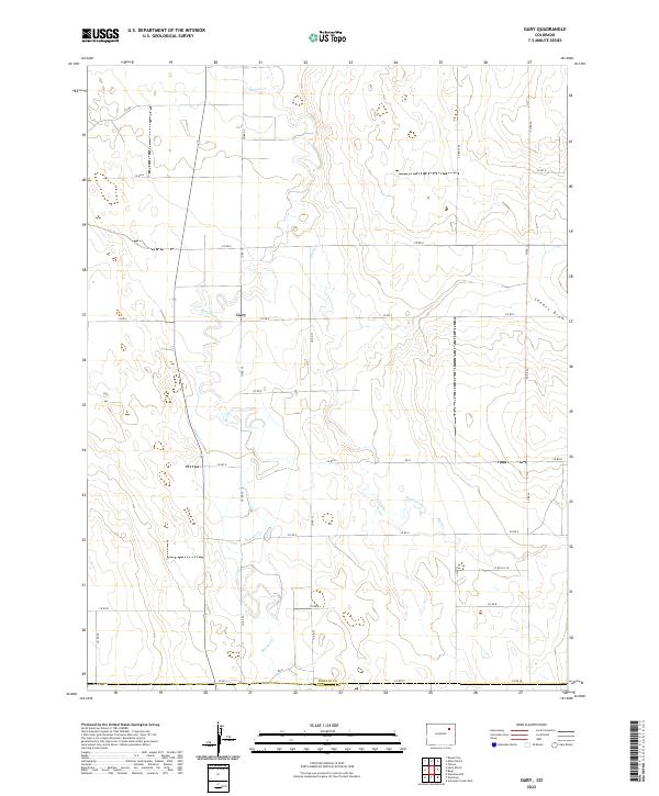 USGS Topographic Map – Gary