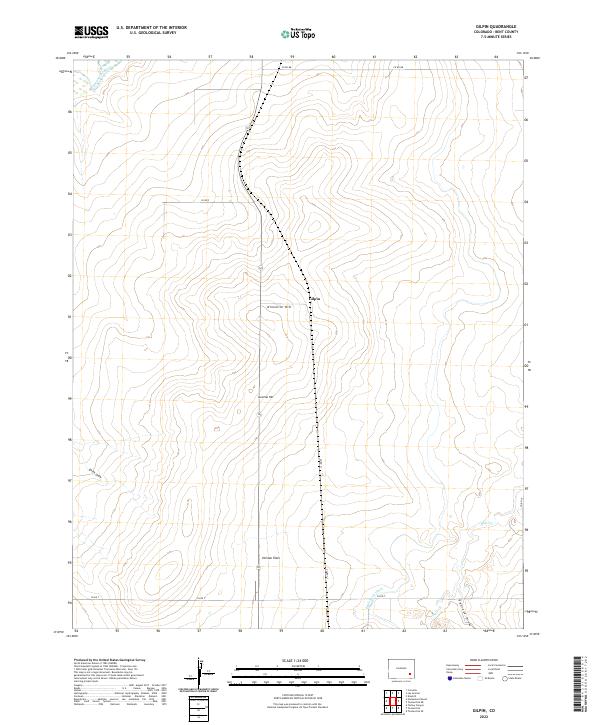 USGS Topographic Map – Gilpin
