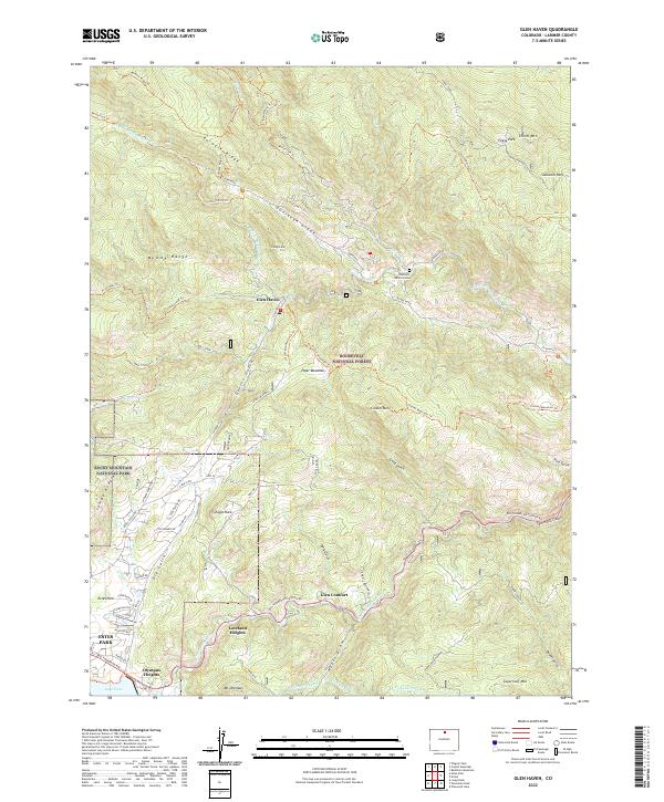 USGS Topographic Map – Glen Haven
