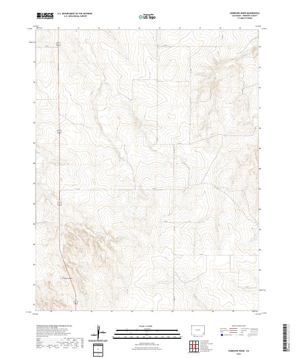 USGS Topographic Map – Gobblers Knob