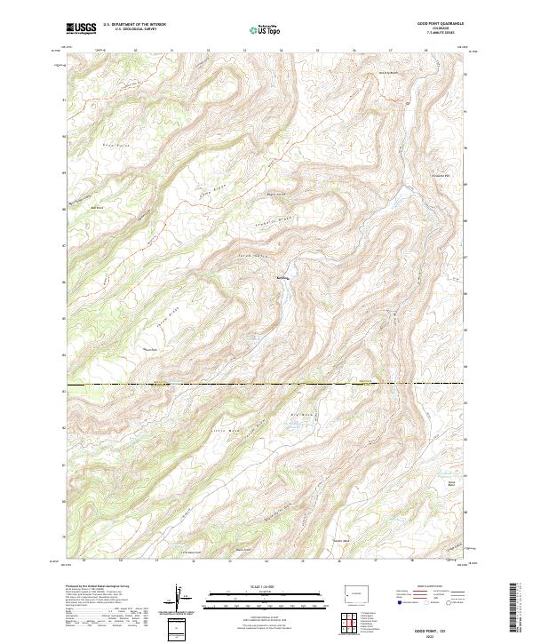 USGS Topographic Map – Good Point