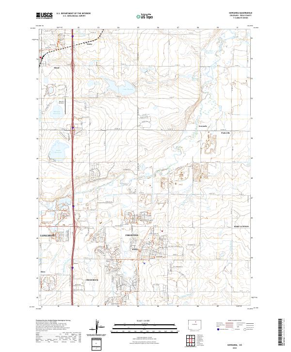 USGS Topographic Map – Gowanda