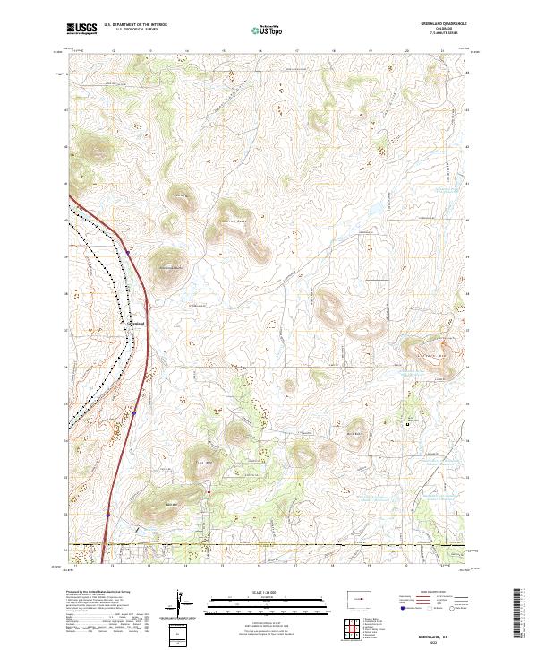 USGS Topographic Map – Greenland