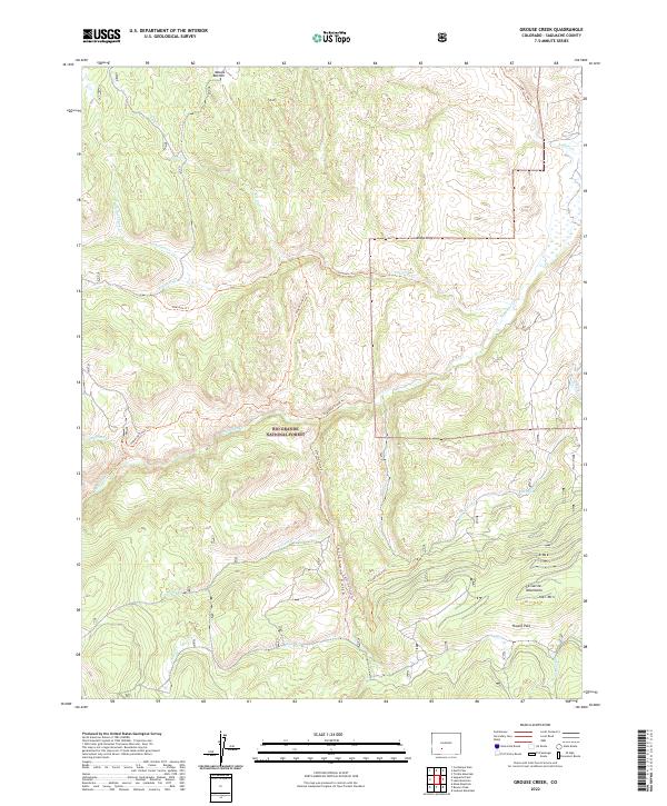 USGS Topographic Map – Grouse Creek