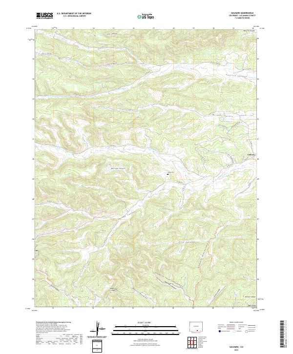 USGS Topographic Map – Gulnare