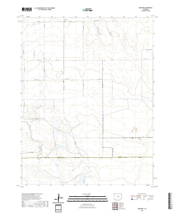 USGS Topographic Map – Hanover