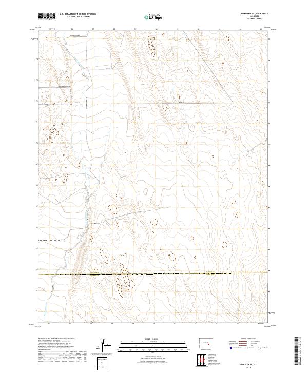 2022 Map of Hanover SE, 2022 Print