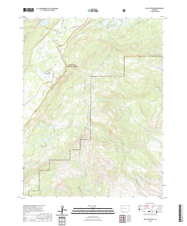 USGS Topographic Map – Hells Kitchen