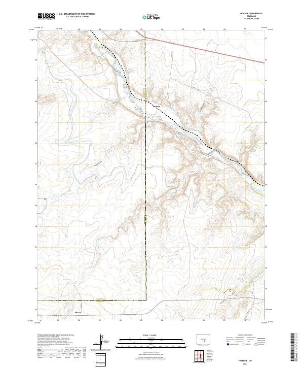 USGS Topographic Map – Hobson