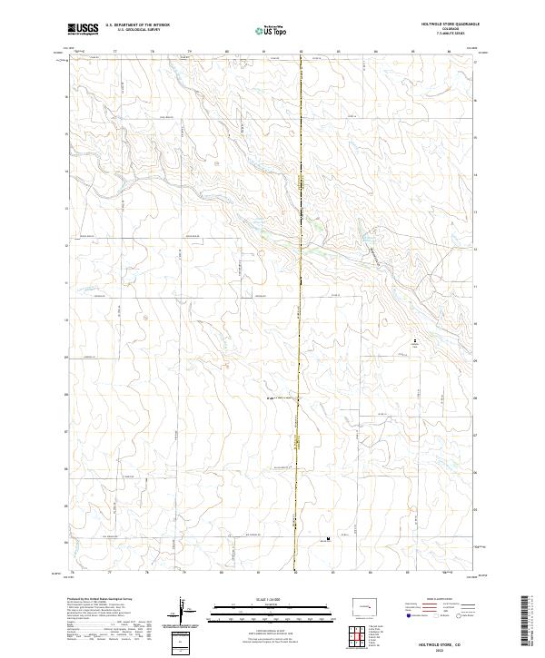 USGS Topographic Map – Holtwold Store