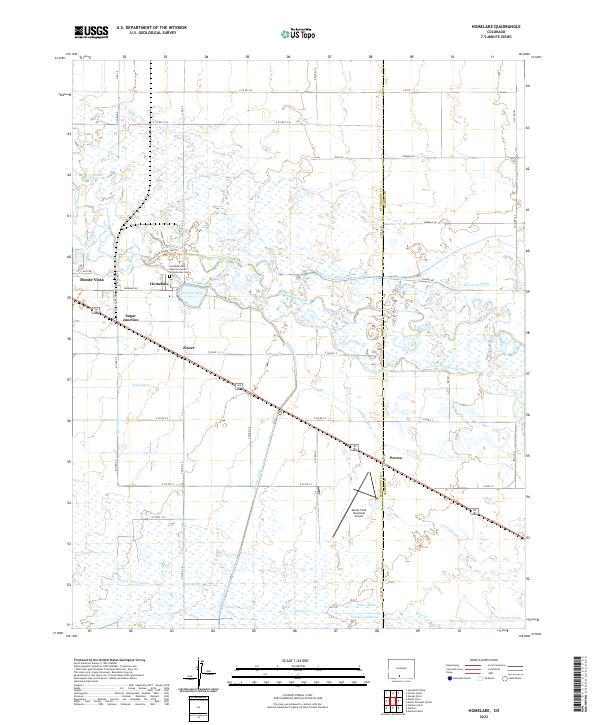 USGS Topographic Map – Homelake