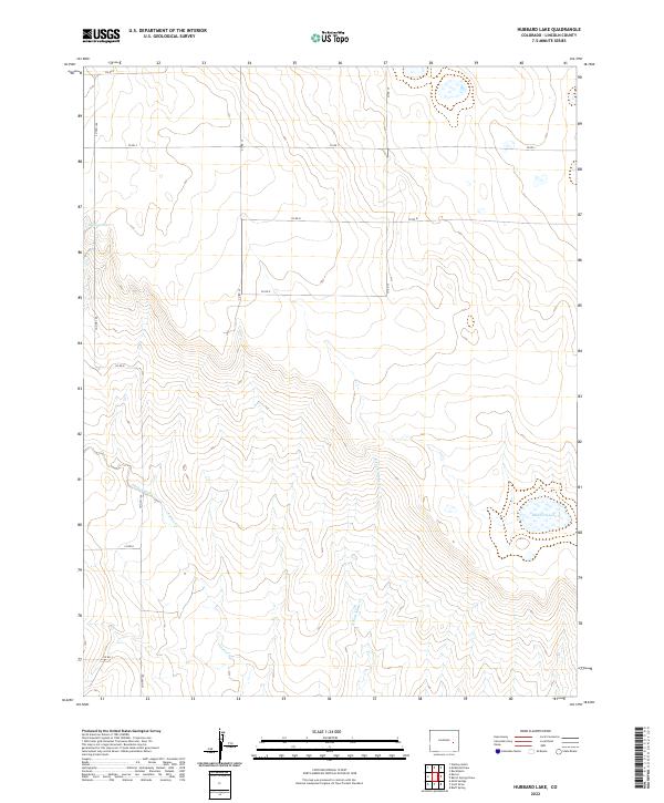 USGS Topographic Map – Hubbard Lake
