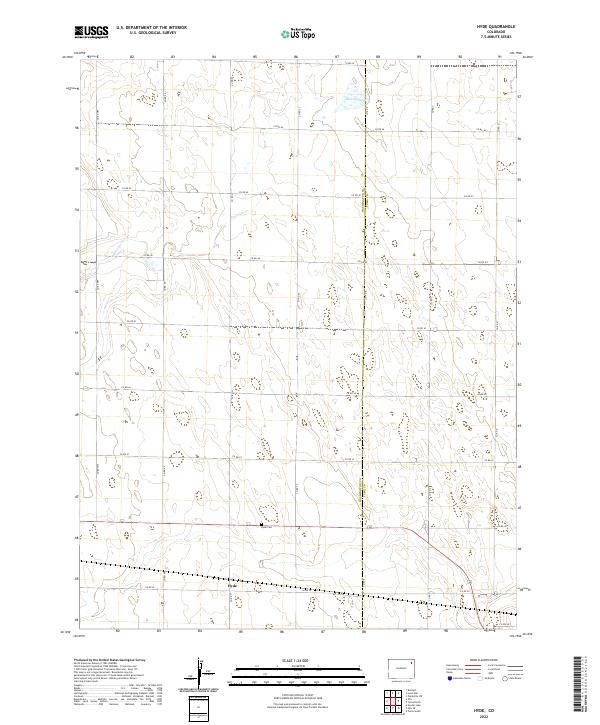 USGS Topographic Map – Hyde
