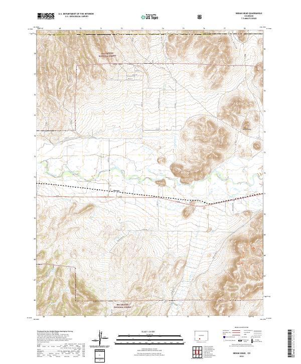 USGS Topographic Map – Indian Head