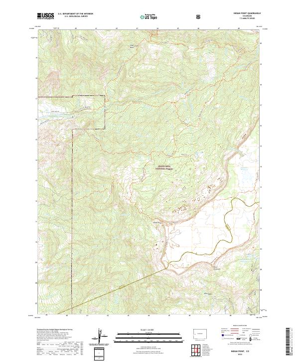 USGS Topographic Map – Indian Point
