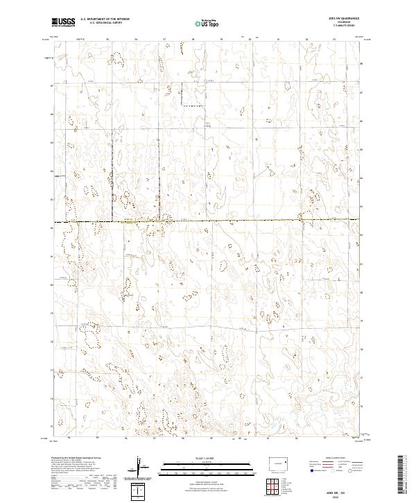 2022 Map of Joes SW, 2022 Print
