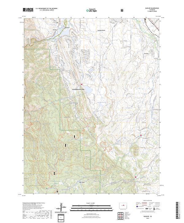 USGS Topographic Map – Kassler