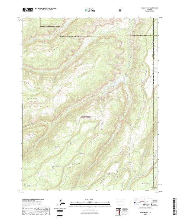 USGS Topographic Map – Kelso Point