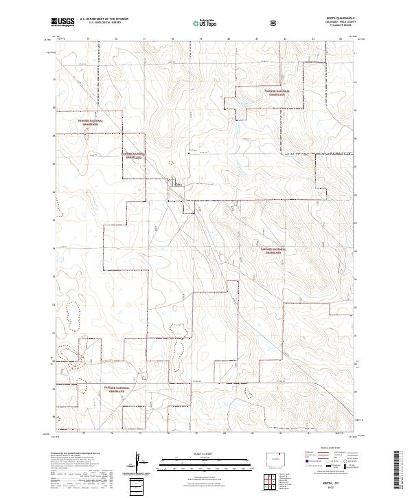 USGS Topographic Map – Keota