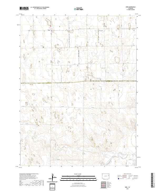 USGS Topographic Map – Kirk