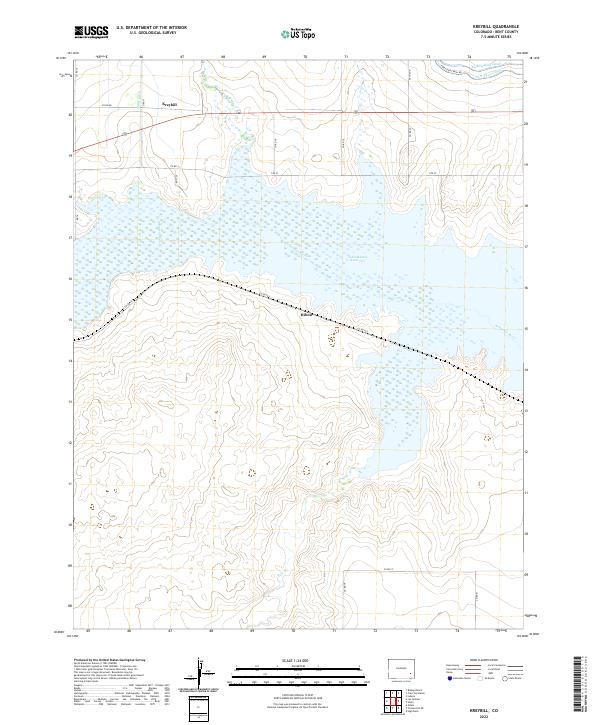 USGS Topographic Map – Kreybill