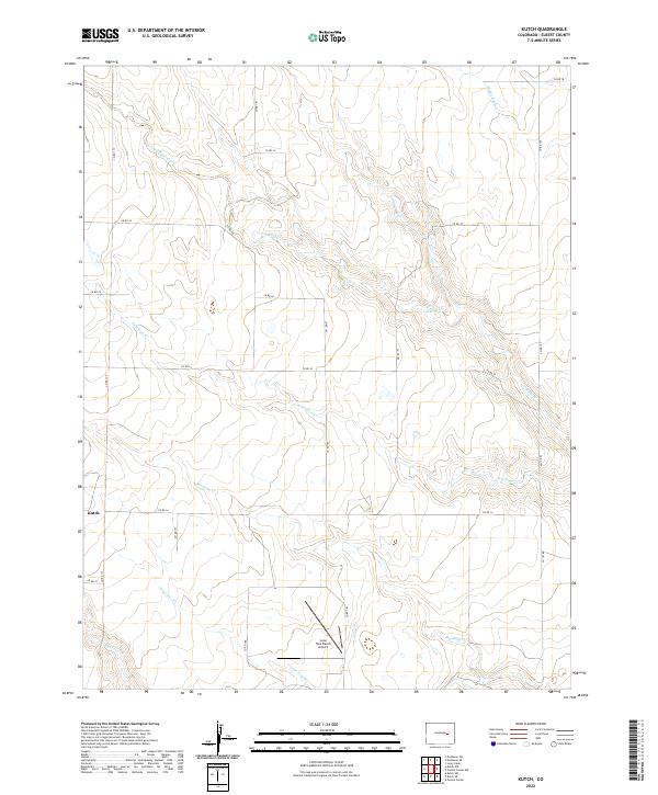 USGS Topographic Map – Kutch