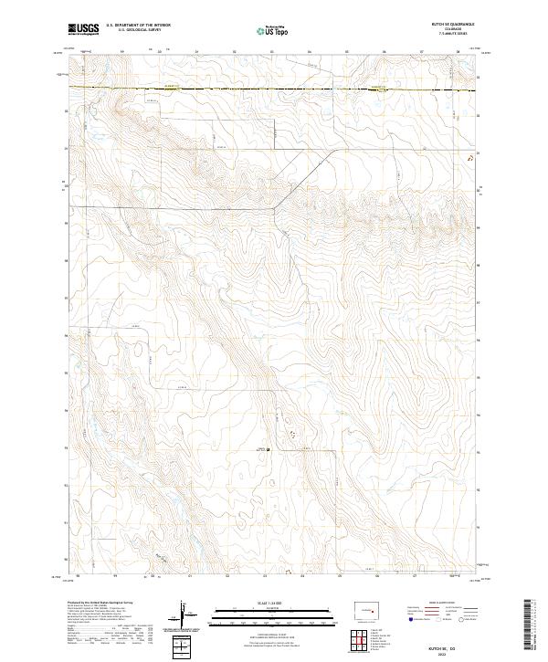 USGS Topographic Map – Kutch SE